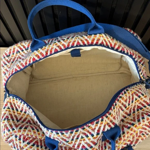 Limited Edition Retro Colored Chevron Weekender by Lucy & Yak - Picture 6 of 9